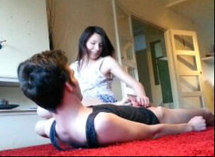 Blow my feet while I jack you off